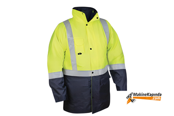 Master 507222 Parka Fosforlu Sarı X Large