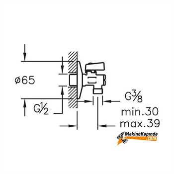 Artema A45200 Filtreli Ara Musluk