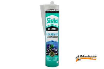 Sista Akvaryum Silikon 280 ml Şeffaf