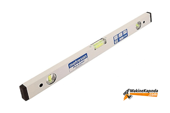 Metresan Pro-Level Alüminyum Su Terazisi 100 cm - Şok Emicili