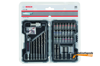 Bosch Profesyonel 35 Parça Metal Matkap ve Vidalama Ucu Seti - 2607017328