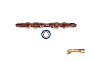 Tyson PH2X65 mm S2 Çeliği Çift Yönlü Mıknatıs Uçlu Bits Uç (TYS9681)