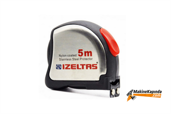 İzeltaş 05881 Krom Şerit Metre 5m