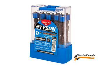 Tyson PH2X65 mm S2 Çeliği Çift Yönlü Mıknatıs Uçlu Bits Uç (TYS9681)