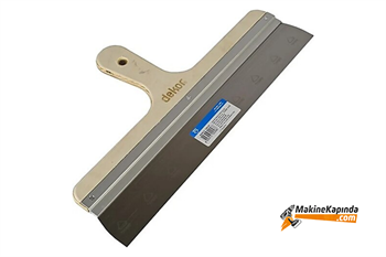 Dekor 050 Eğri Saplı Ispatula Ahşap Sap 60 Cm