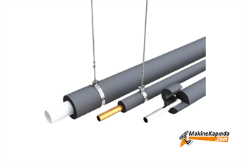 Polietilen İzole Boru Kılıfı 22x10 1/2” 10 mm (2 metre)