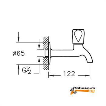 Artema A41584 Uzun Musluk