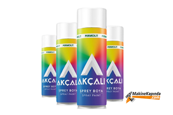 Akçalı 000 Sprey Boya Parlak Vernik 400 Ml 