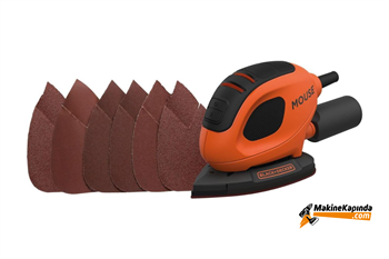 Black+Decker BEW230K Zımpara Makinesi