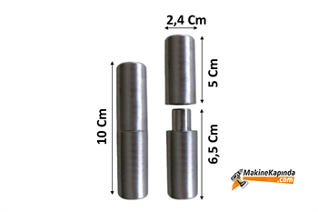 Dirim Mm024 24 Mm Standart Mil Menteşe (Küçük Paket)