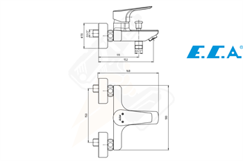 ECA 102102482 Niobe Banyo Bataryası
