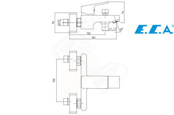 ECA 102102469 Tiera Banyo Bataryası