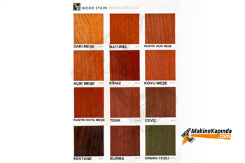 Fawori Wood Stain Dekoratif Ahşap Verniği 0,75LT - teak