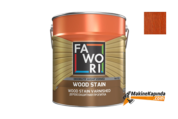 Fawori Wood Stain Ahşap Verniği 2.5 Litre Koyu Meşe