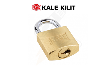 Kale Asma Kilit Sarı (20 mm)