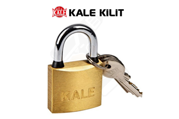 Kale Asma Kilit Sarı (20 mm)