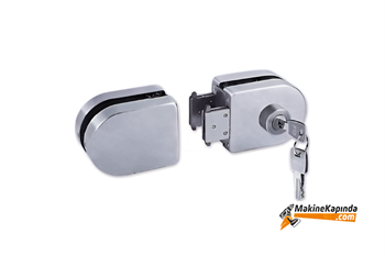 Kale KD070/20-125 Çift Kanat Cam Kapı Kilidi