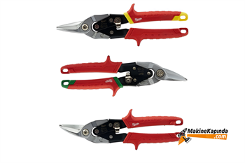 Milwaukee Kaportacı Makası Seti 3 Parça Sağ-Sol-Düz 260 Mm - T48224533