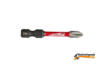 Milwaukee Ph2 50 mm Shockwave Bits Uç 10lu