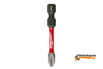 Milwaukee Ph2 50 mm Shockwave Bits Uç 10lu