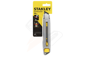Stanley 0-10-018 Interlock Askılı Maket Bıçağı 165*18mm