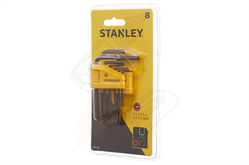 Stanley ST069251 8 Parça Allen Anahtar Takımı