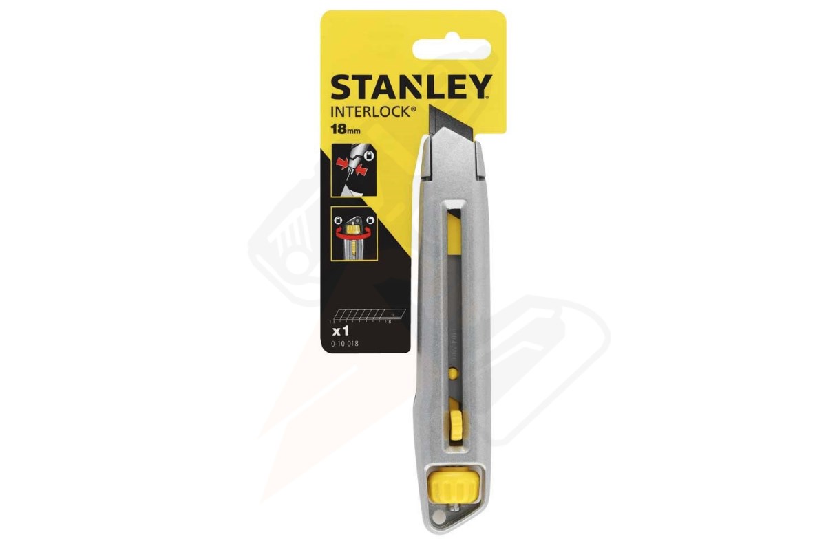 Stanley 0-10-018 Interlock Askılı Maket Bıçağı 165*18mm | makinekapinda.com