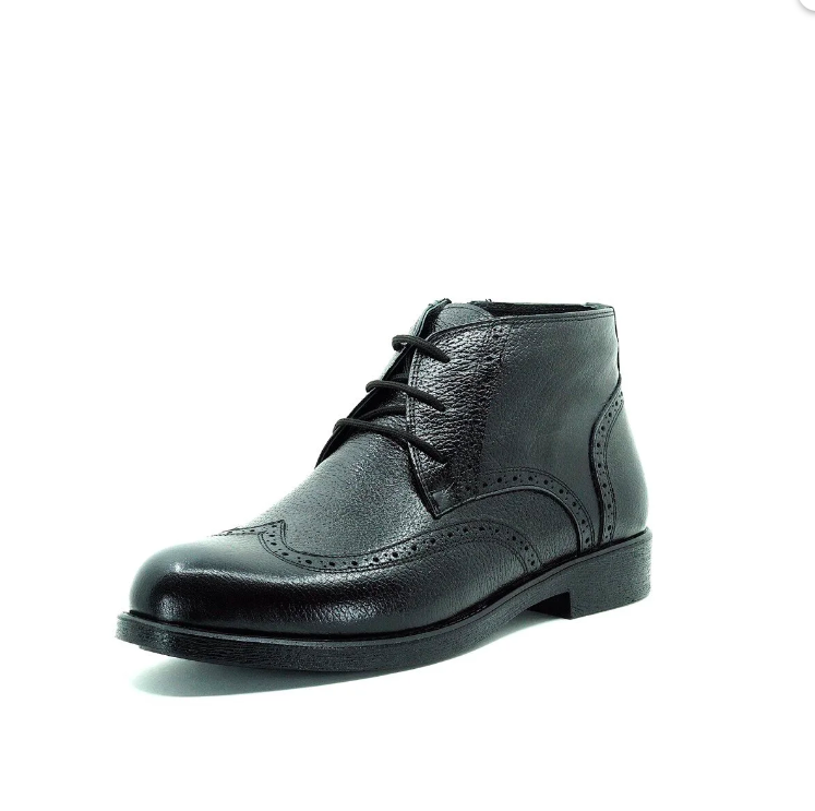 Men's High Quality Leather Plus Size Chukka Boots