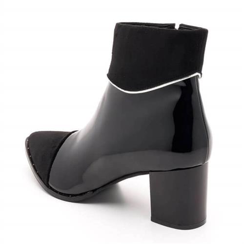 Büyük Numara Kadın Abiye Stiletto BOT 16846 Siyah