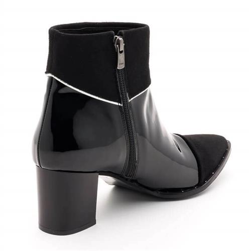 Büyük Numara Kadın Abiye Stiletto BOT 16846 Siyah