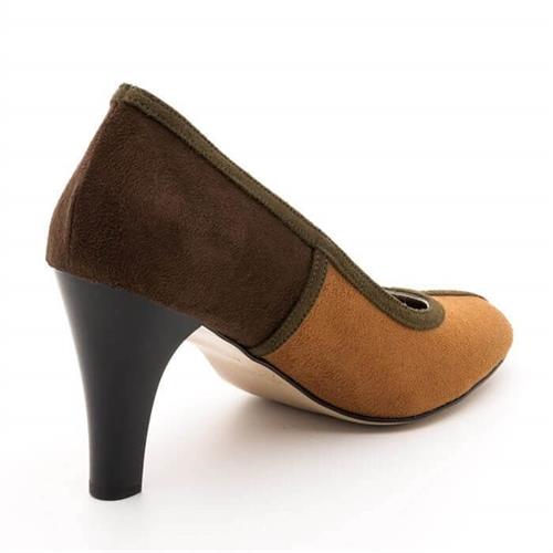Büyük Numara Kadın Stiletto Ayakkabı 19356 Çok Renkli