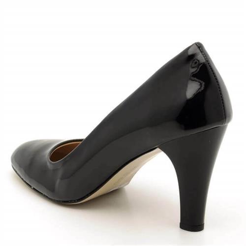 Büyük Numara Stiletto Kadın Ayakkabısı 1923 siyah