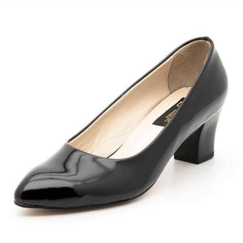 Kısa Topuklu Abiye Büyük Numara Stiletto 1023 Siyah