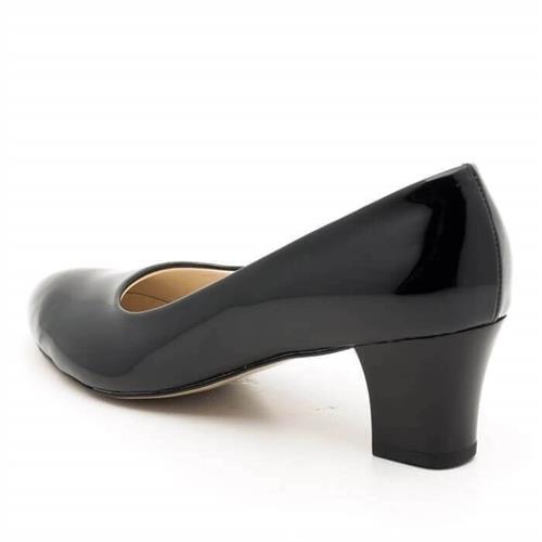 Kısa Topuklu Abiye Büyük Numara Stiletto 1023 Siyah