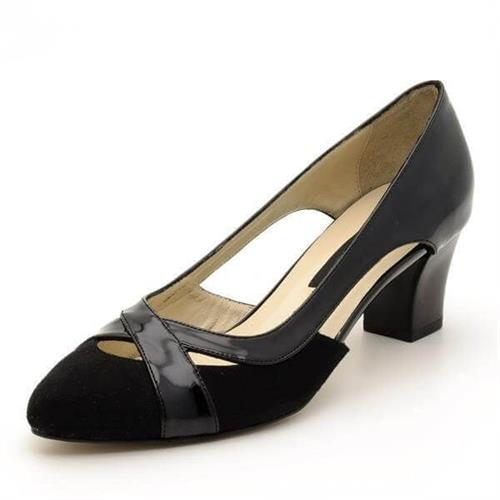 Yazlık Topuklu Büyük Numara Stiletto 5389 siyah