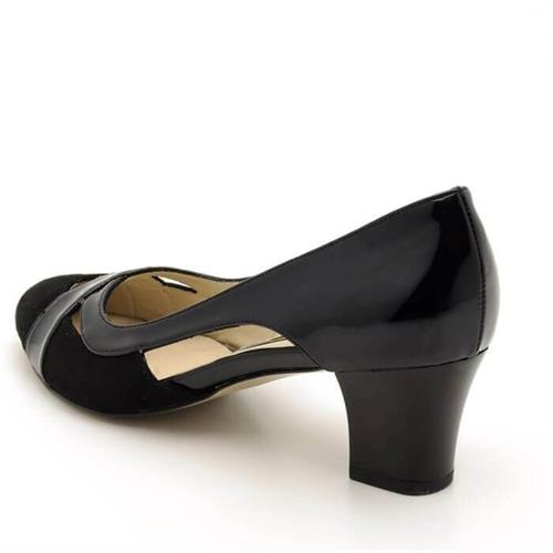 Yazlık Topuklu Büyük Numara Stiletto 5389 siyah