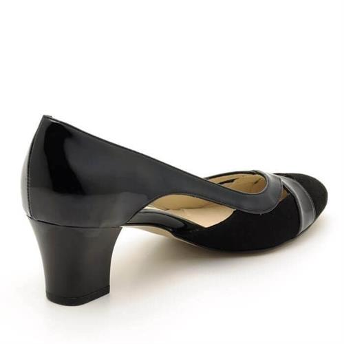 Yazlık Topuklu Büyük Numara Stiletto 5389 siyah