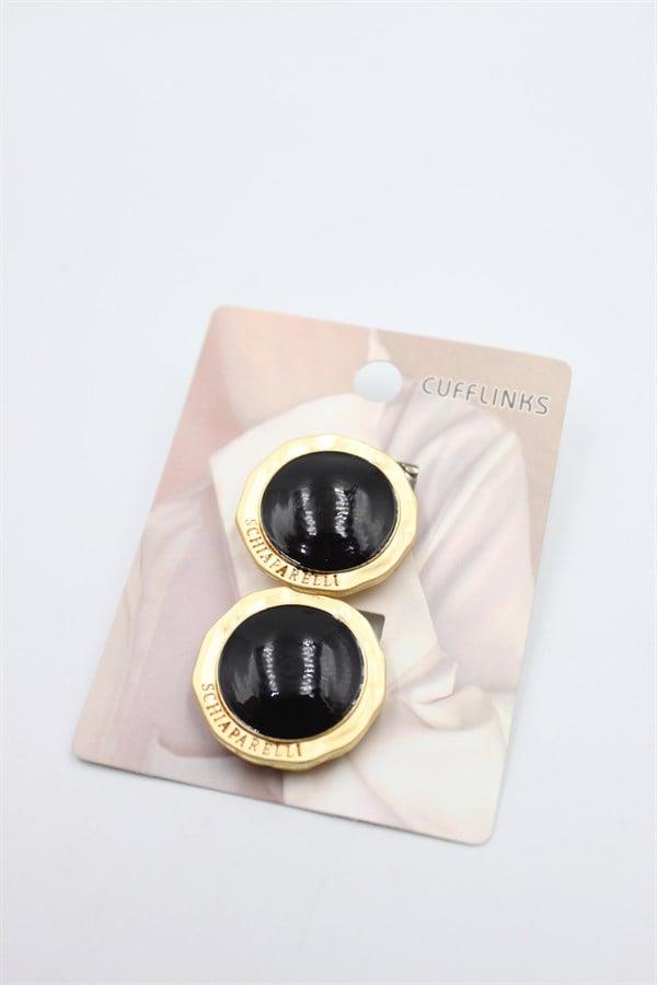 Düğme Broş - Altın