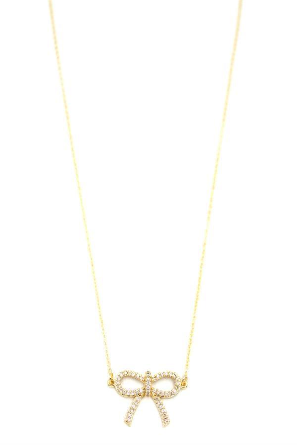 Fiyonk Kolye - Altın