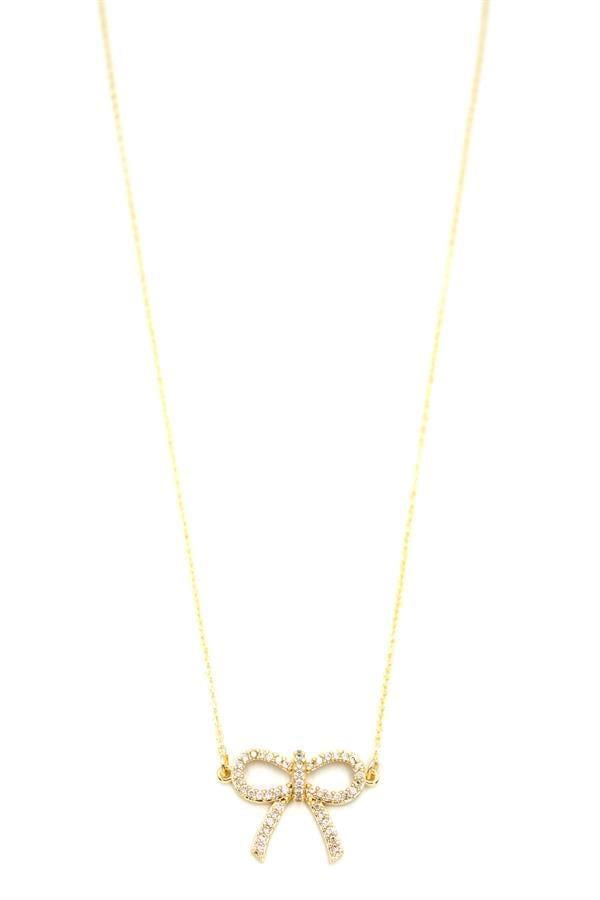 Fiyonk Kolye - Altın