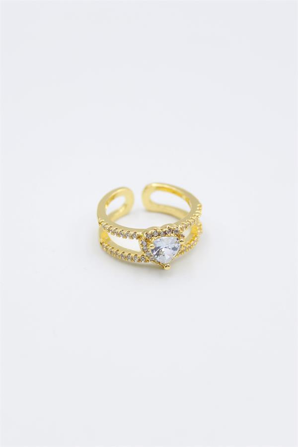 Kalp Yüzük - Altın