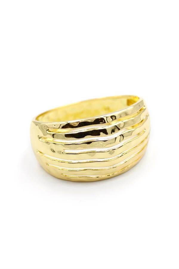 Kelepçe Bilezik - Altın