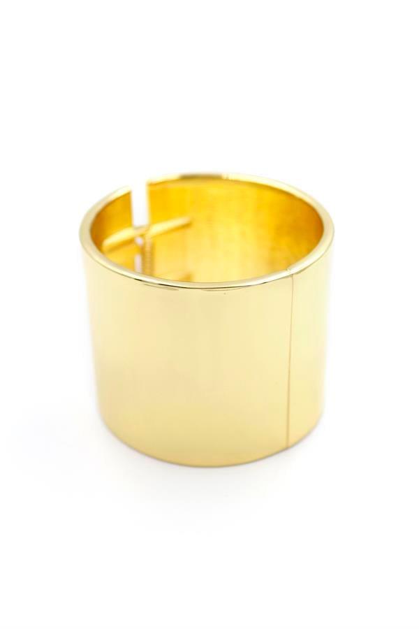 Kelepçe Bilezik - Altın