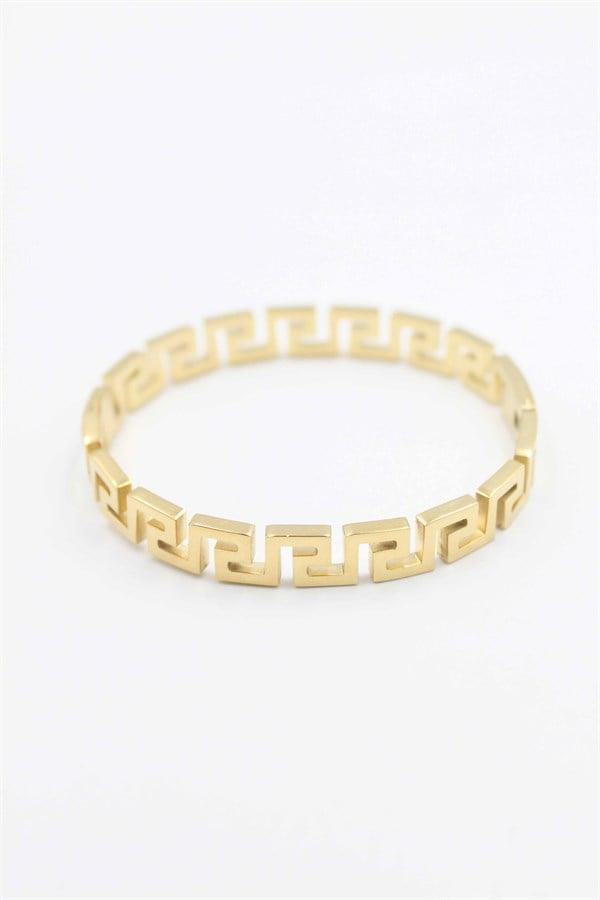 Kıvrımlı Bilezik - Altın