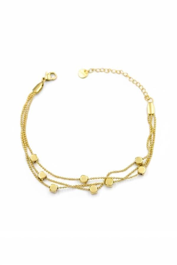 Küp Bileklik - Altın