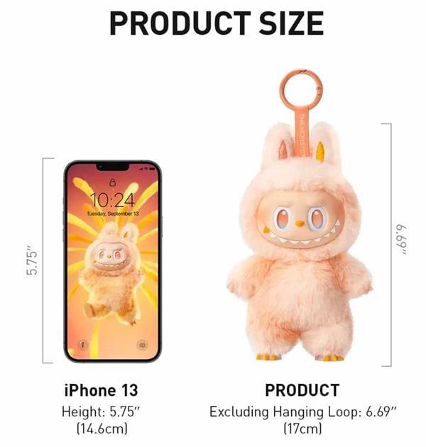 Labubu Çanta Süsü - ÇOK RENKLİ