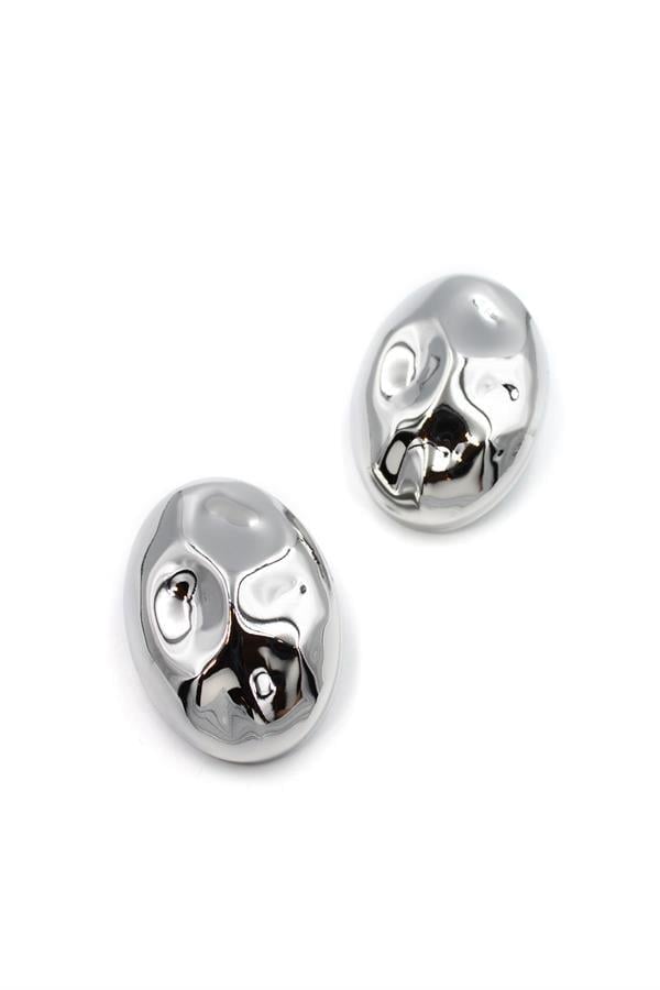 Plaka Küpe - Gümüş