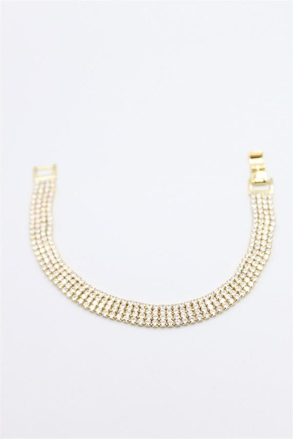 Su Yolu Xuping Bileklik - Altın