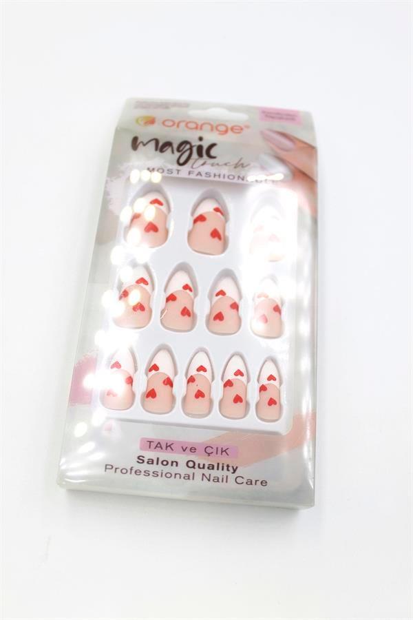 Takma Tırnak Seti - ÇOK RENKLİ