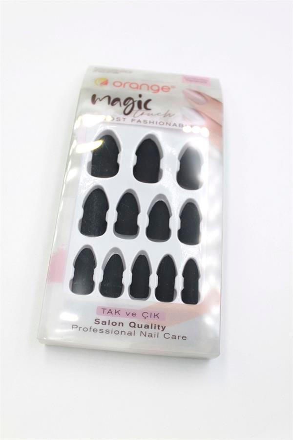 Takma Tırnak Seti - Siyah